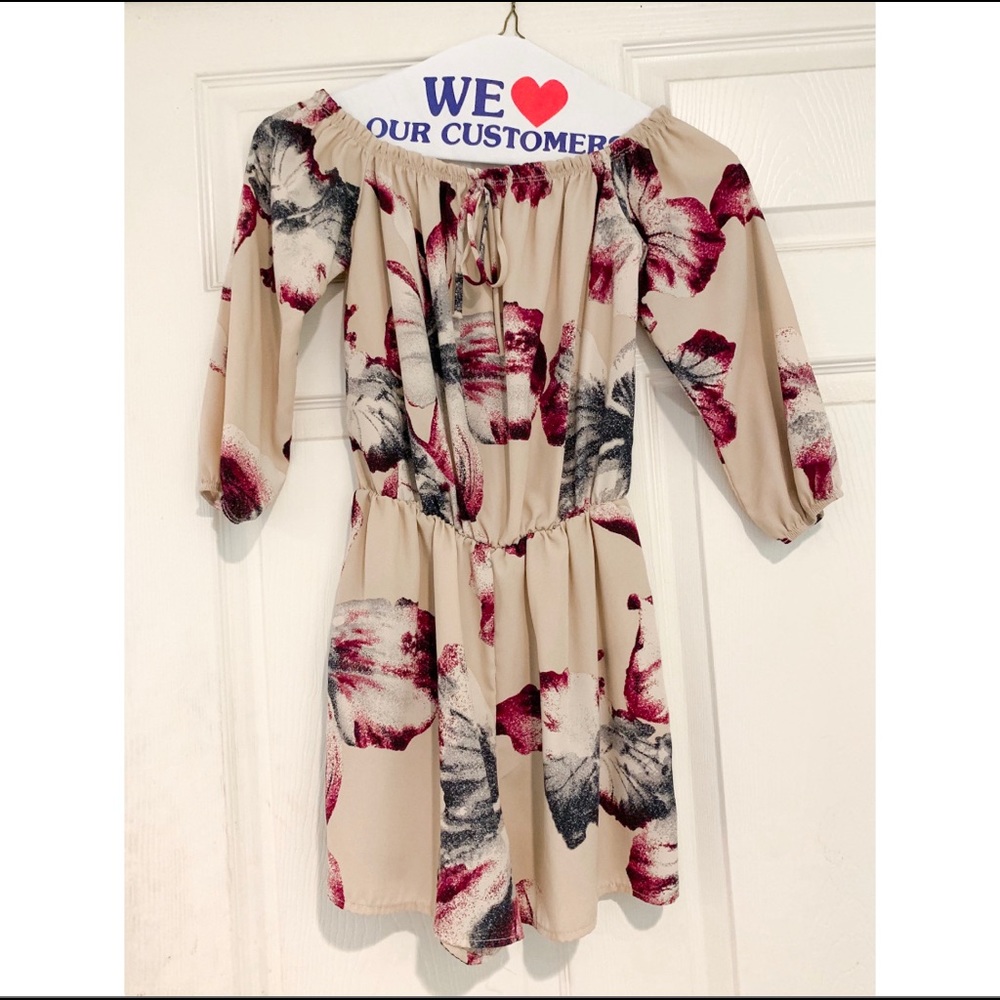 Off the Shoulder Romper